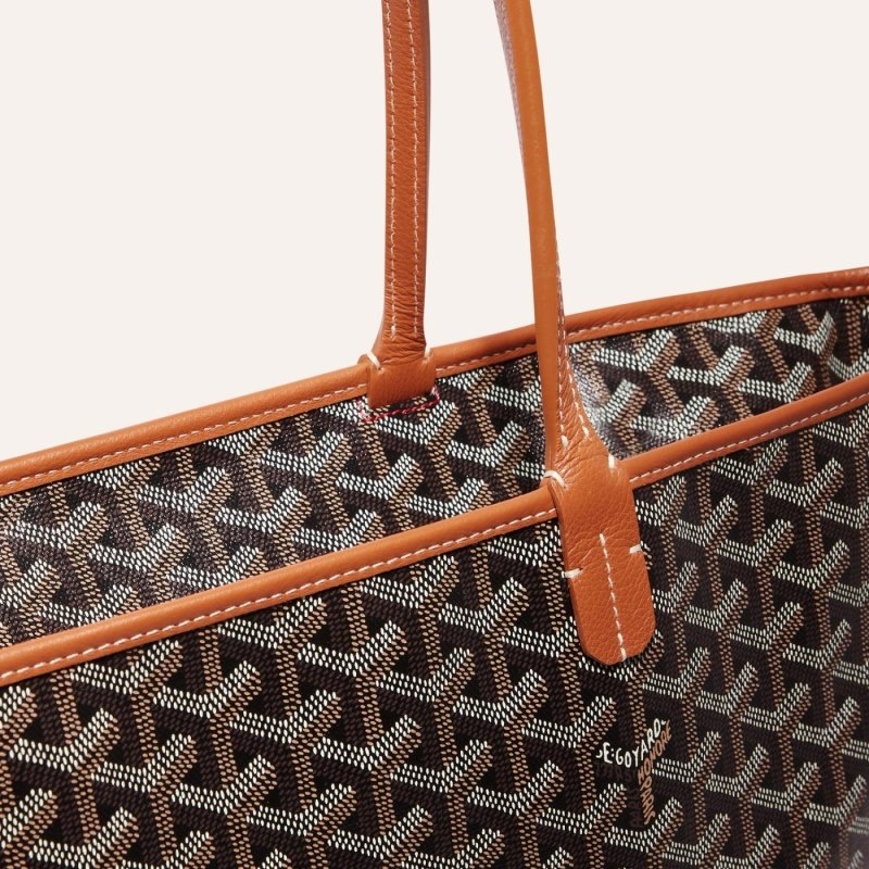 Goyard ARTOIS MM BAG Black / Brown | WOTW4933