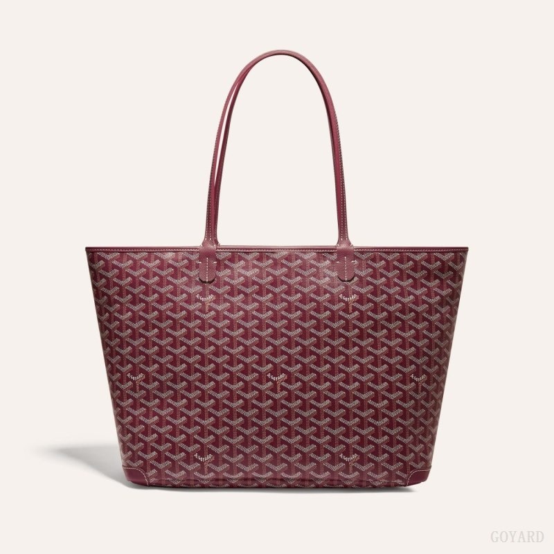 Goyard ARTOIS MM BAG Burgundy | FCIN7094