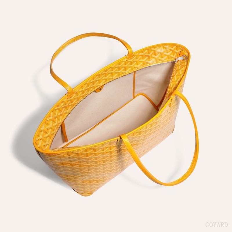 Goyard ARTOIS MM BAG Yellow | JCCR6344