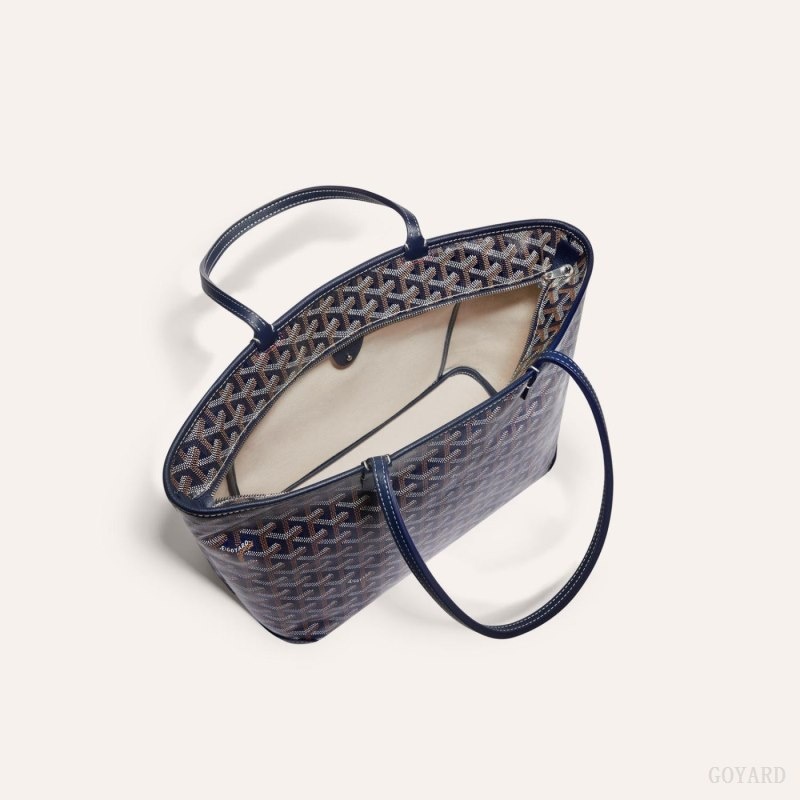 Goyard ARTOIS PM BAG Navy Blue | LXJK5098