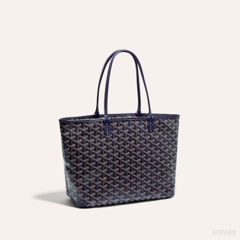 Goyard ARTOIS PM BAG Navy Blue | LXJK5098