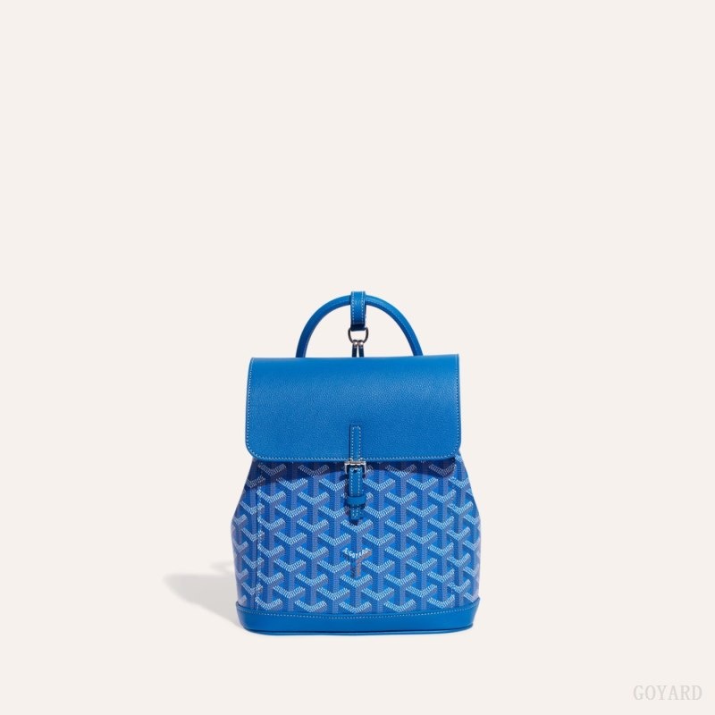 Goyard Alpin Mini Backpack Blue | HQUN7332