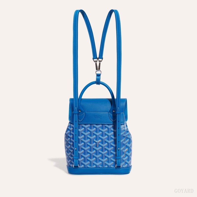 Goyard Alpin Mini Backpack Blue | HQUN7332