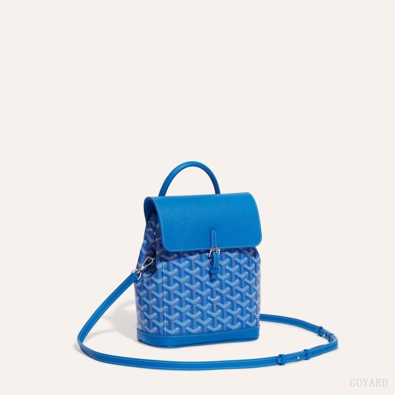 Goyard Alpin Mini Backpack Blue | HQUN7332