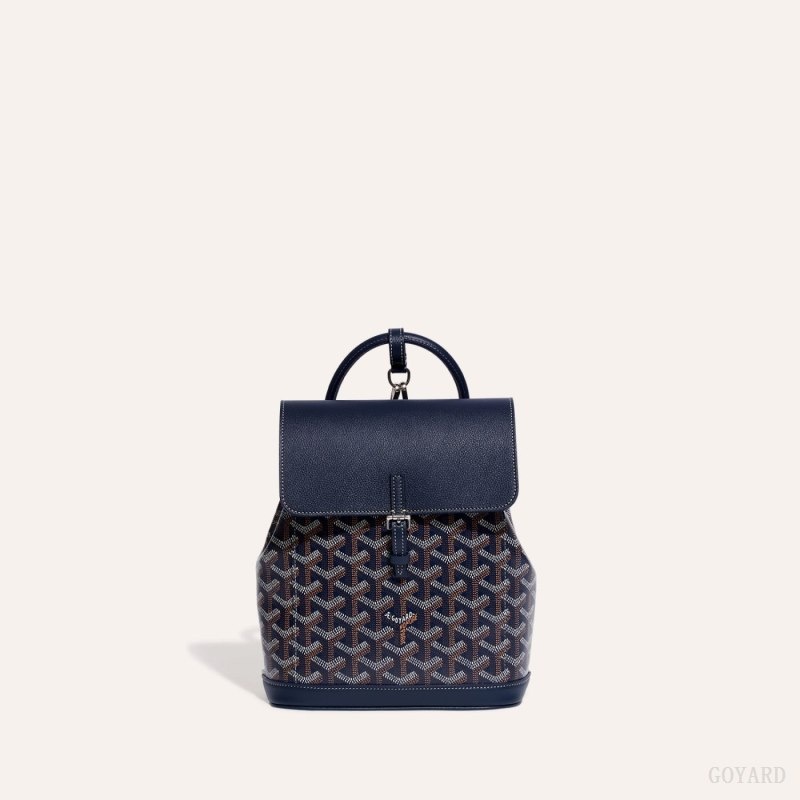 Goyard Alpin Mini Backpack Navy Blue | IGKS4520