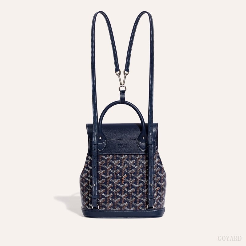 Goyard Alpin Mini Backpack Navy Blue | IGKS4520