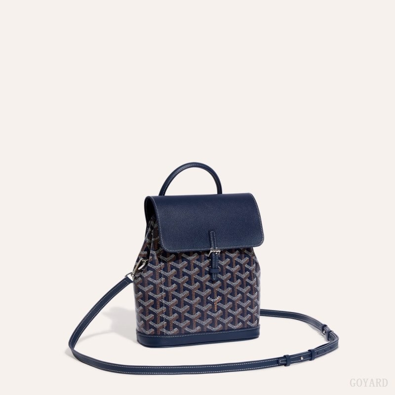 Goyard Alpin Mini Backpack Navy Blue | IGKS4520