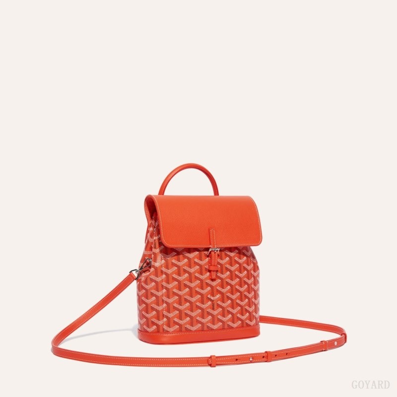 Goyard Alpin Mini Backpack Orange | RVEO2906