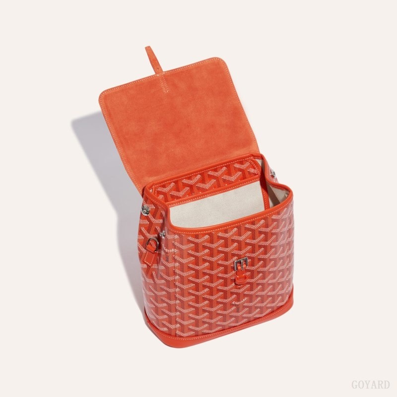 Goyard Alpin Mini Backpack Orange | RVEO2906