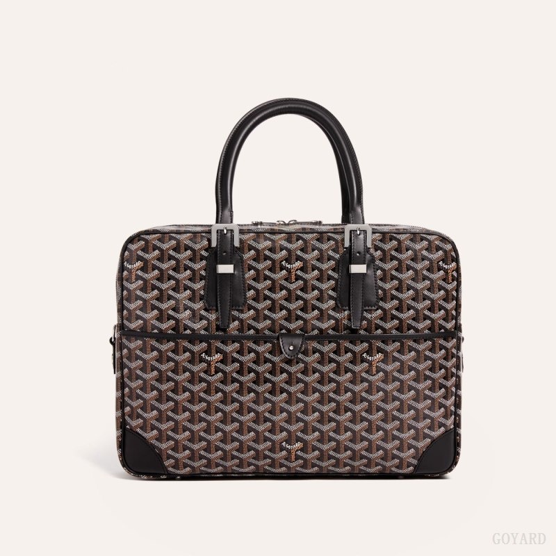 Goyard Ambassade MM Document Case Black | PCBA0778