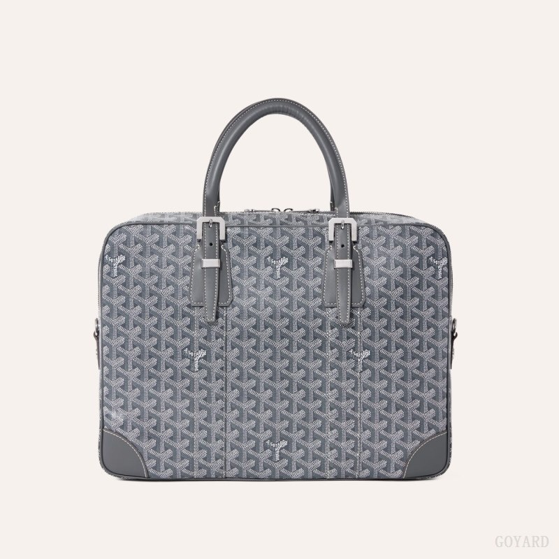 Goyard Ambassade MM Document Case Grey | AUEA7078