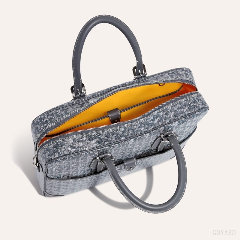 Goyard Ambassade MM Document Case Grey | AUEA7078