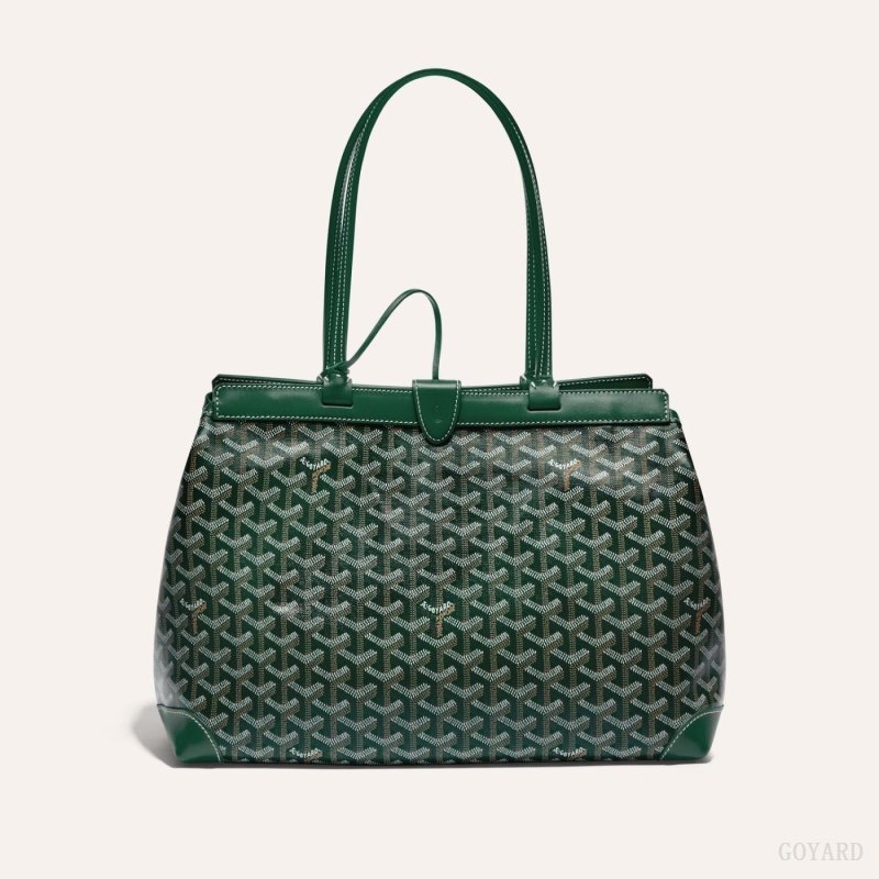 Goyard BELLECHASSE BIAUDE PM BAG Green | UMNU6703