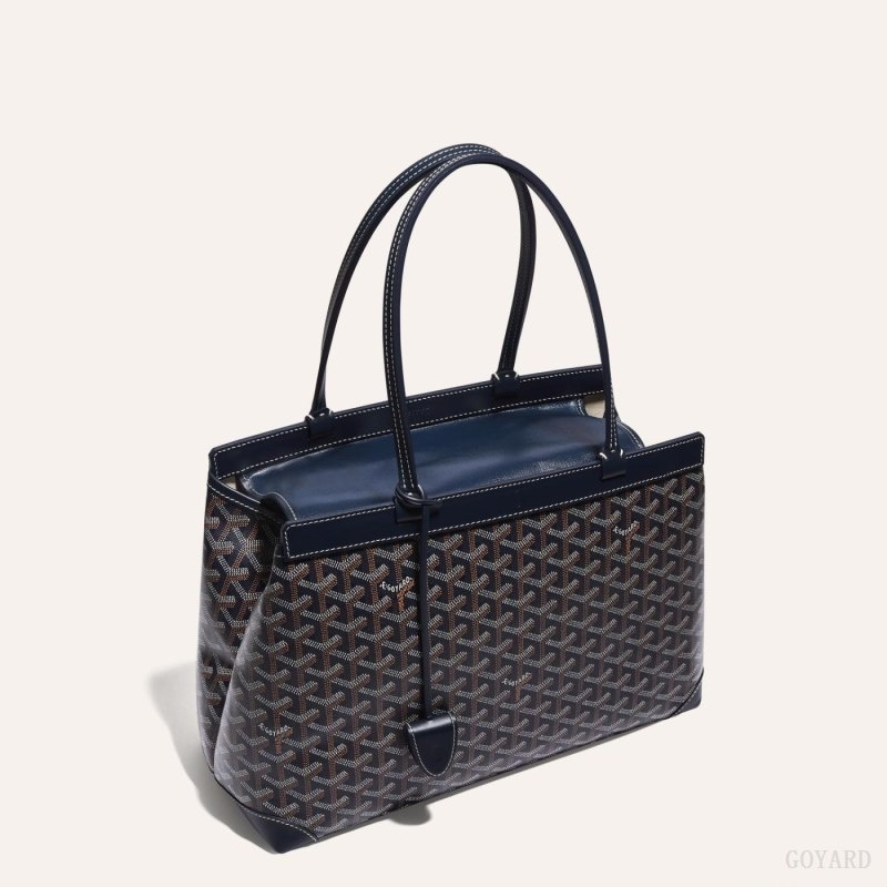 Goyard BELLECHASSE BIAUDE PM BAG Navy Blue | BVNR2663