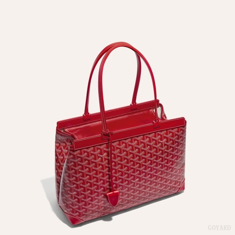 Goyard BELLECHASSE BIAUDE PM BAG Red | YRQO4353