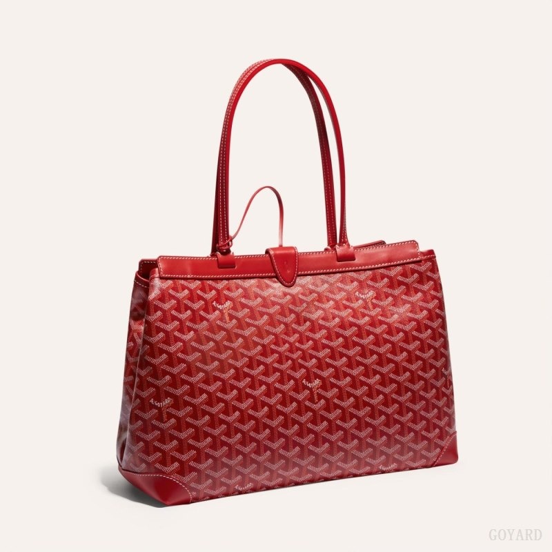 Goyard BELLECHASSE BIAUDE PM BAG Red | YRQO4353