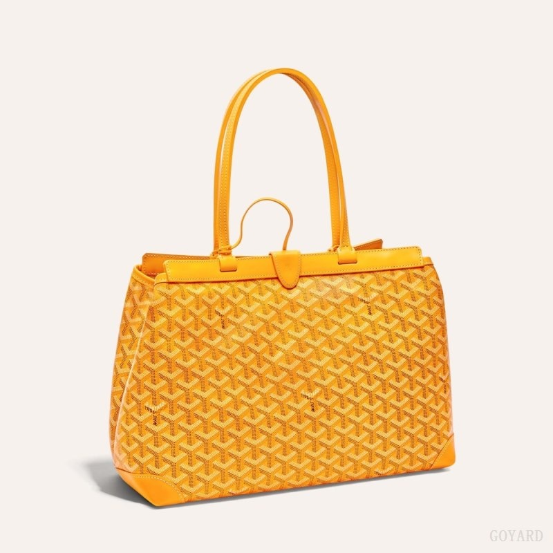 Goyard BELLECHASSE BIAUDE PM BAG Yellow | OAFO5732