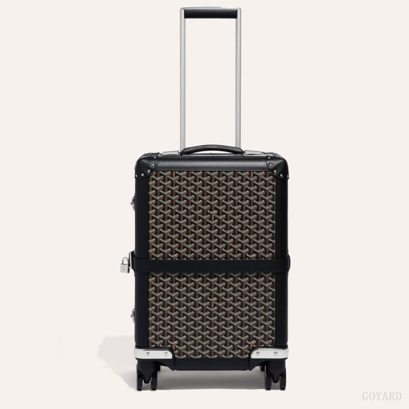 Goyard BOURGET PM TROLLEY CASE Black | YLBJ3434