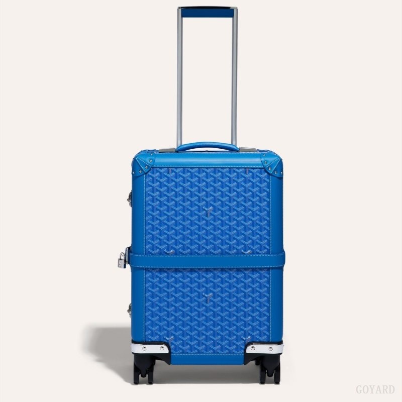 Goyard BOURGET PM TROLLEY CASE Blue | YAFY1956