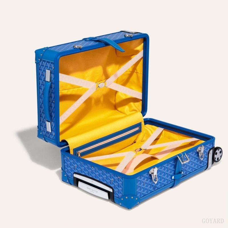 Goyard BOURGET PM TROLLEY CASE Blue | YAFY1956