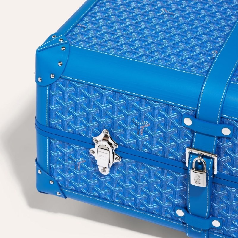 Goyard BOURGET PM TROLLEY CASE Blue | YAFY1956