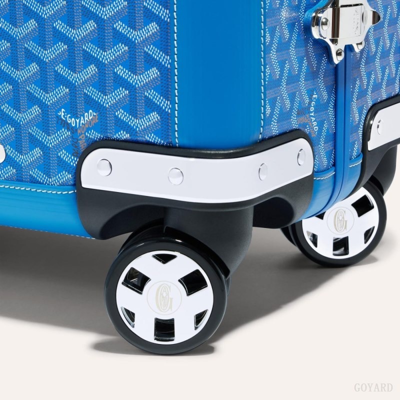 Goyard BOURGET PM TROLLEY CASE Blue | YAFY1956