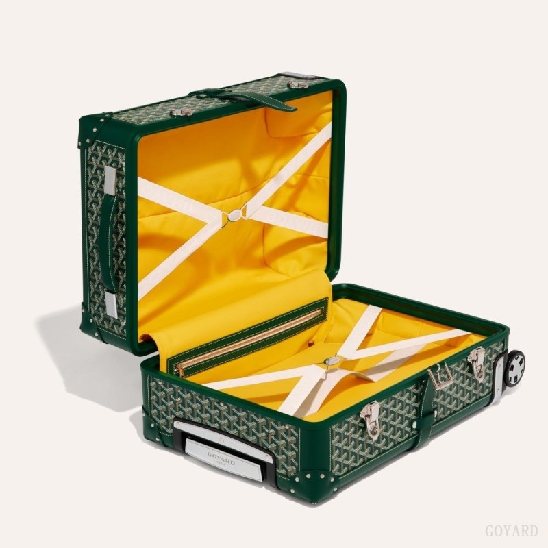 Goyard BOURGET PM TROLLEY CASE Green | JKOQ4000