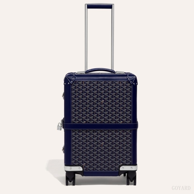 Goyard BOURGET PM TROLLEY CASE Navy Blue | LSSU7508