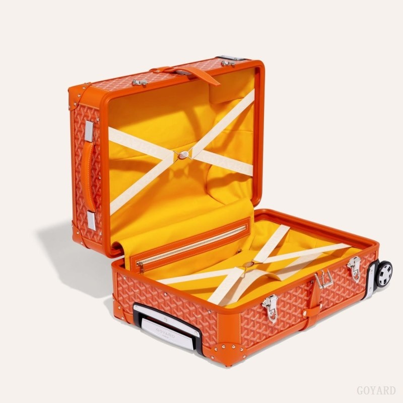 Goyard BOURGET PM TROLLEY CASE Orange | IJEP2813