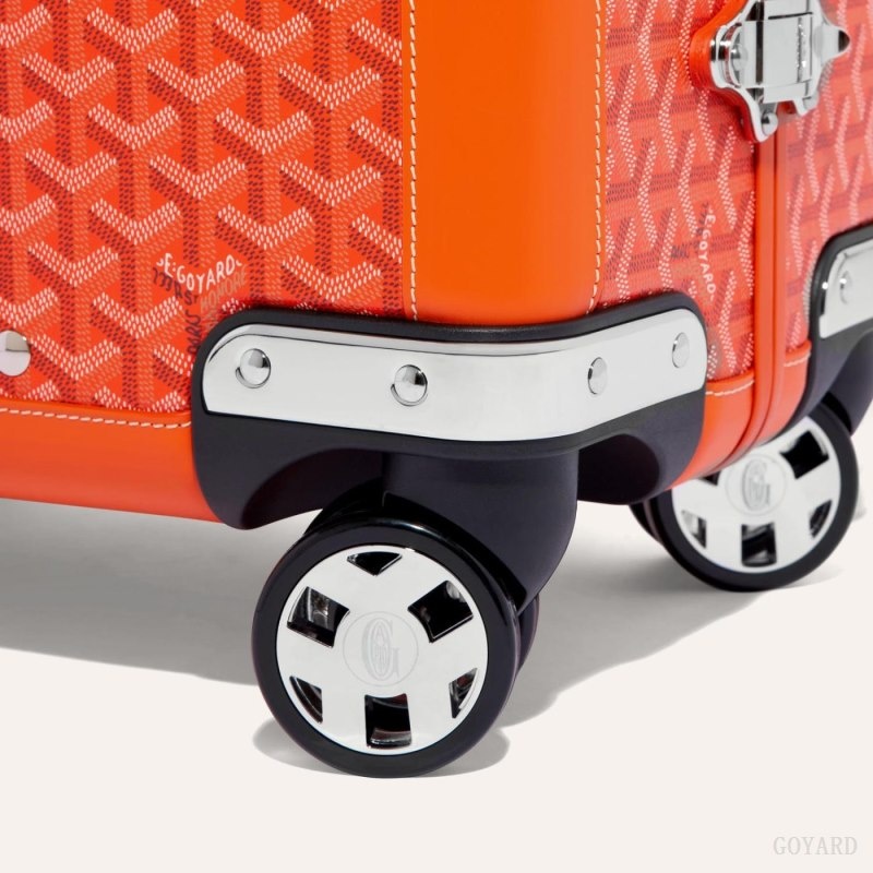 Goyard BOURGET PM TROLLEY CASE Orange | IJEP2813