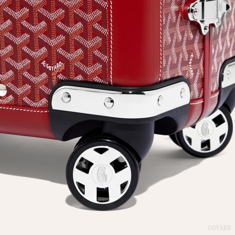 Goyard BOURGET PM TROLLEY CASE Red | XKTL4290