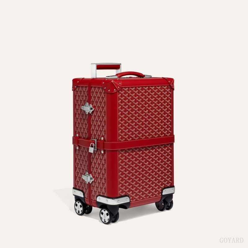 Goyard BOURGET PM TROLLEY CASE Red | XKTL4290