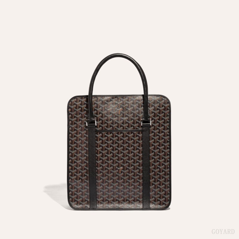 Goyard BOURGOGNE BAG Black | FDUE3755