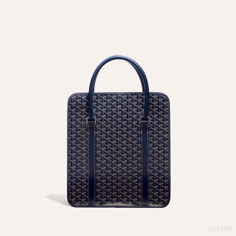 Goyard BOURGOGNE BAG Navy Blue | IWDJ1577