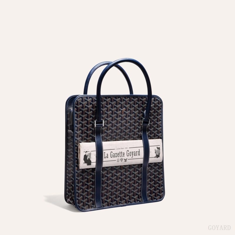 Goyard BOURGOGNE BAG Navy Blue | IWDJ1577