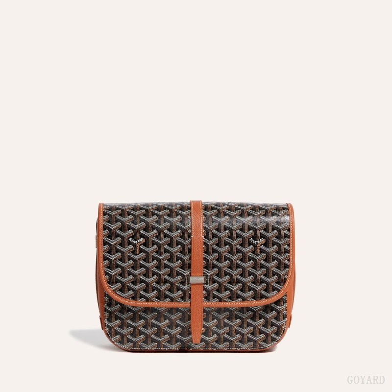 Goyard Belvedere MM Bag Black / Brown | RTDD3242