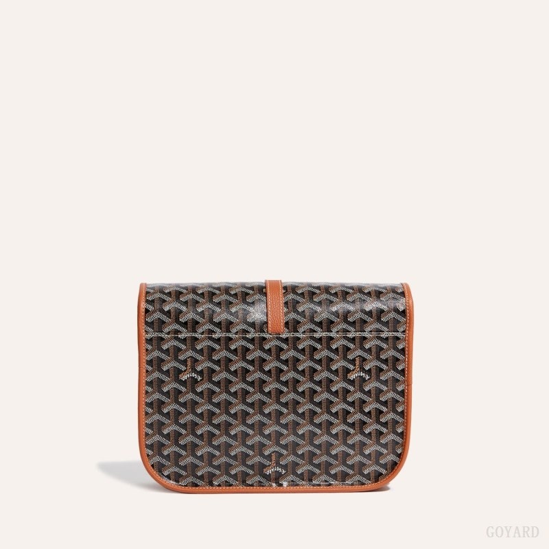 Goyard Belvedere MM Bag Black / Brown | RTDD3242