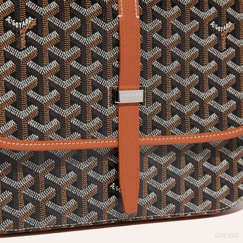 Goyard Belvedere MM Bag Black / Brown | RTDD3242