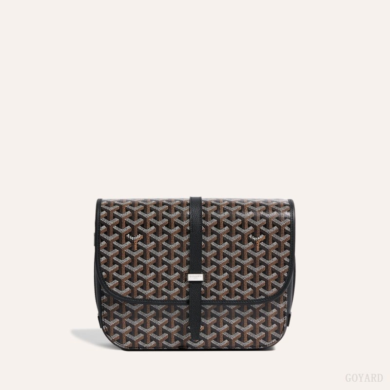 Goyard Belvedere MM Bag Black | RVYN3072