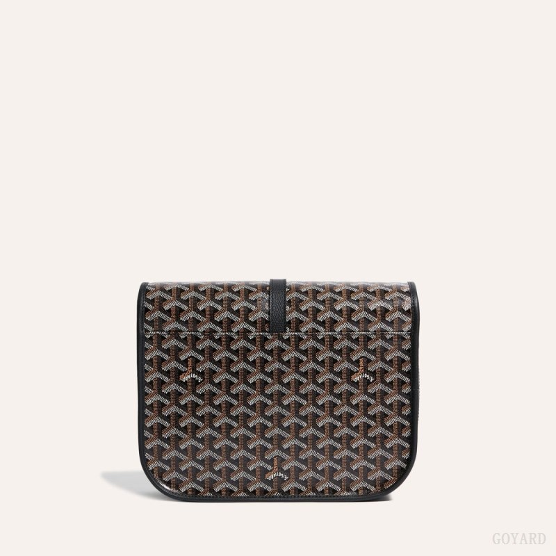 Goyard Belvedere MM Bag Black | RVYN3072