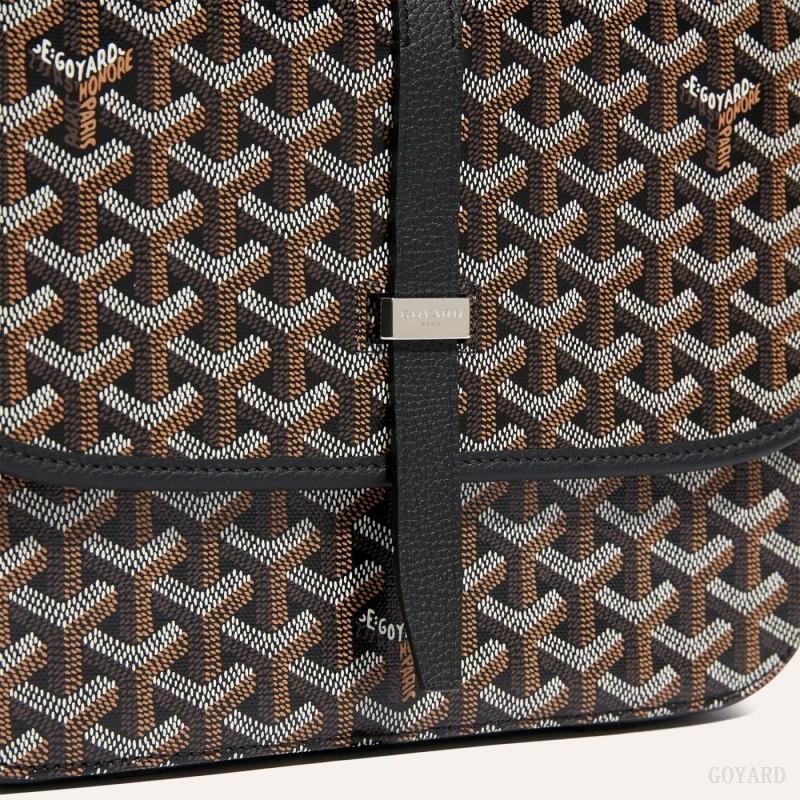 Goyard Belvedere MM Bag Black | RVYN3072