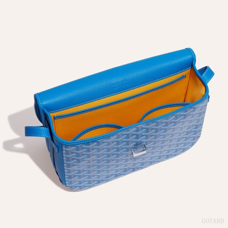 Goyard Belvedere MM Bag Blue | WTYJ9091