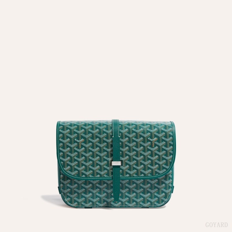 Goyard Belvedere MM Bag Green | MILO3271