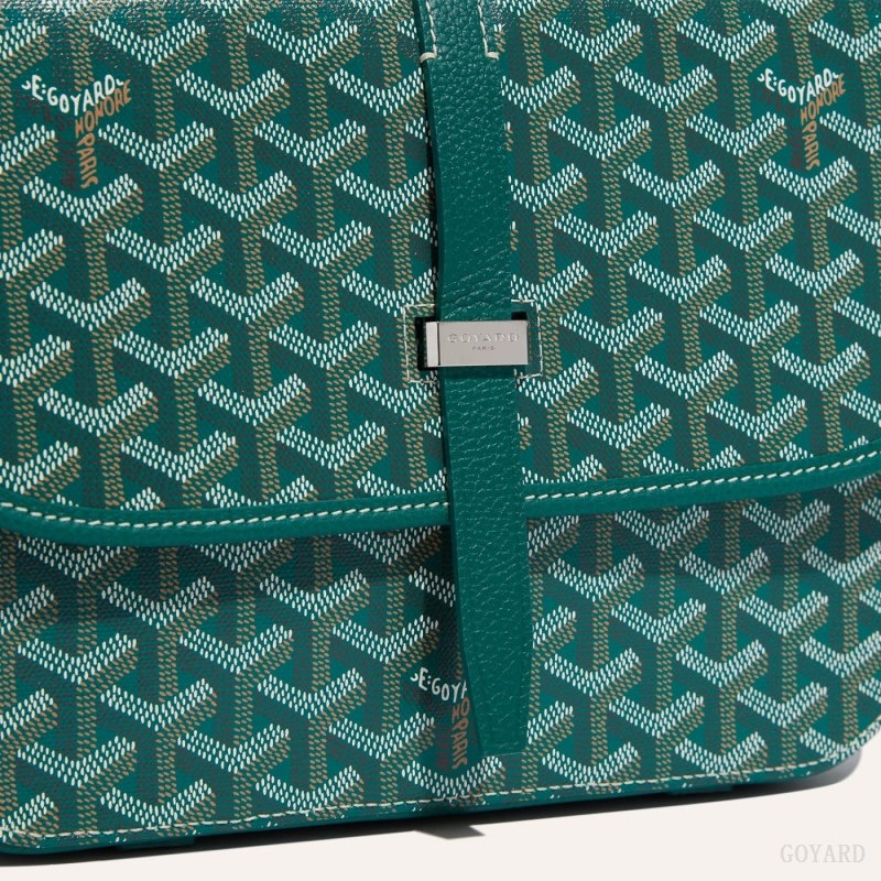 Goyard Belvedere MM Bag Green | MILO3271