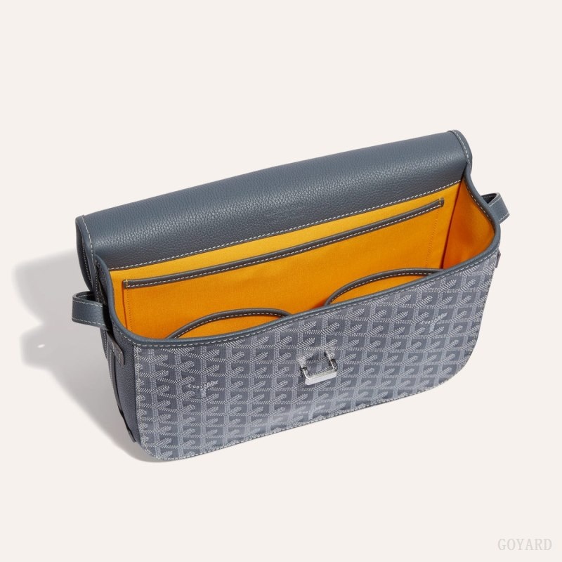 Goyard Belvedere MM Bag Grey | QXKZ3066