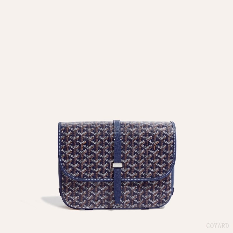 Goyard Belvedere MM Bag Navy Blue | MWJA3892