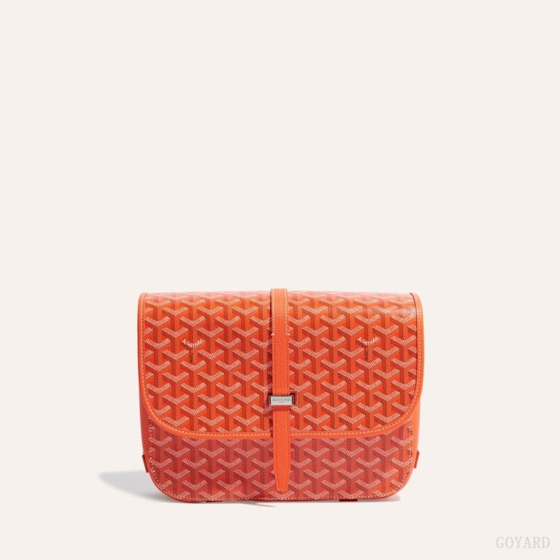 Goyard Belvedere MM Bag Orange | XQOQ8673