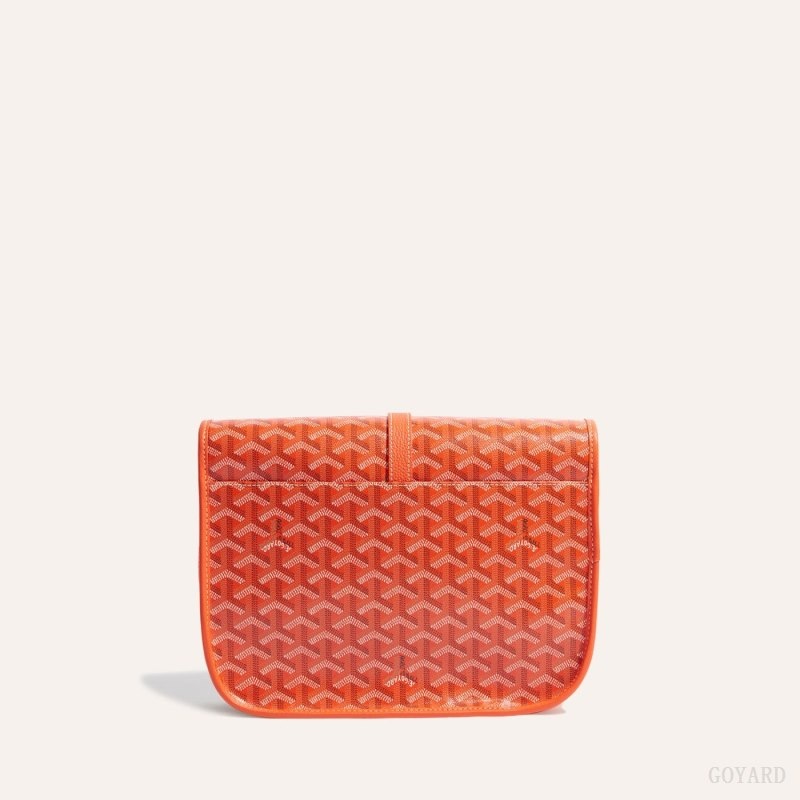 Goyard Belvedere MM Bag Orange | XQOQ8673