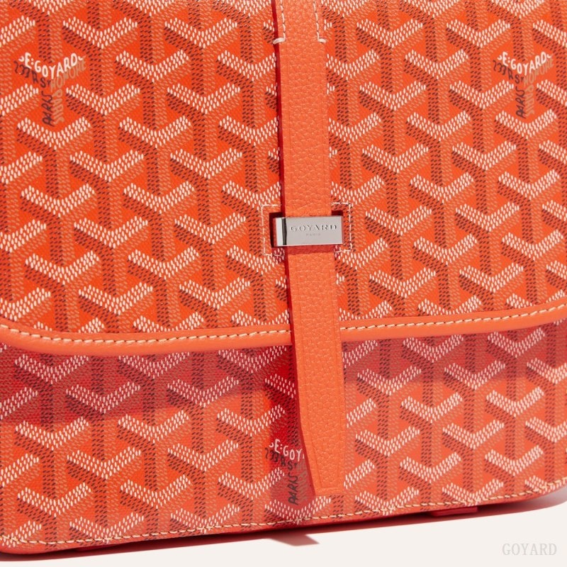 Goyard Belvedere MM Bag Orange | XQOQ8673