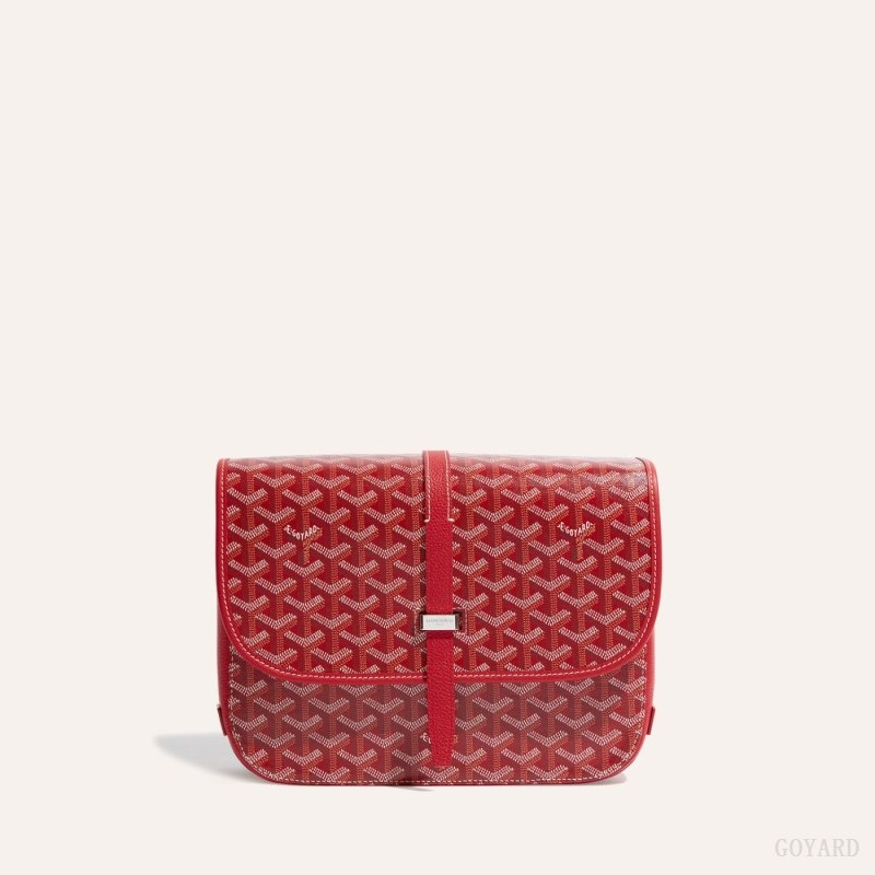 Goyard Belvedere MM Bag Red | LCNZ8563